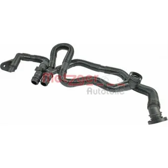 Tuyau, ventilation de carter-moteur METZGER