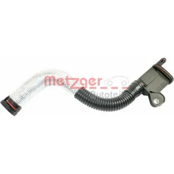 Tuyau, ventilation de carter-moteur arrière gauche METZGER 2380045