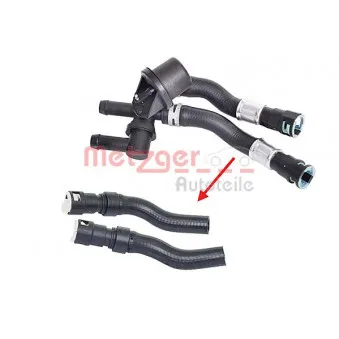 Durite de radiateur METZGER 2420108