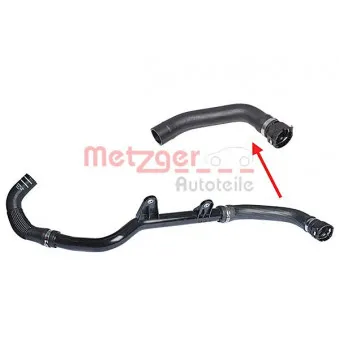 Durite de radiateur METZGER 2420316
