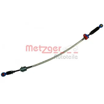 Tirette à câble, boîte de vitesse manuelle METZGER 3150012