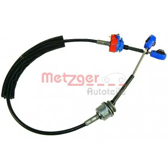 Tirette à câble, boîte de vitesse manuelle METZGER 3150014