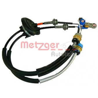 Tirette à câble, boîte de vitesse manuelle METZGER 3150016