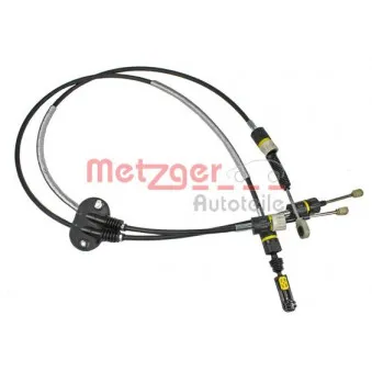 Tirette à câble, boîte de vitesse manuelle METZGER 3150043