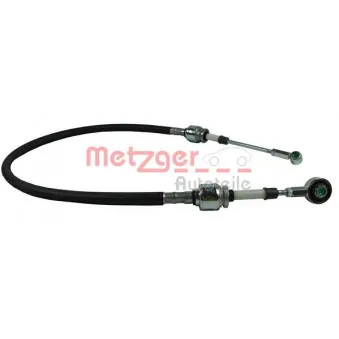 Tirette à câble, boîte de vitesse manuelle METZGER 3150088