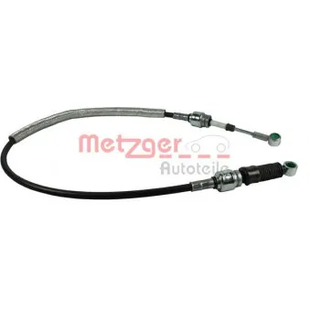 Tirette à câble, boîte de vitesse manuelle METZGER 3150091