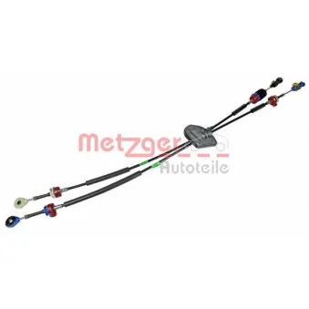 Tirette à câble, boîte de vitesse manuelle METZGER 3150093