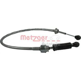 Tirette à câble, boîte de vitesse manuelle METZGER 3150095