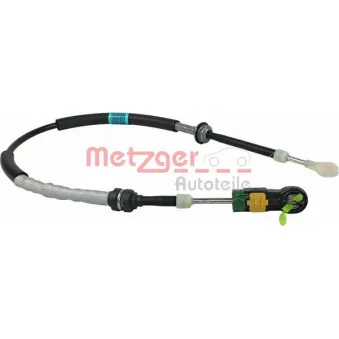 Tirette à câble, boîte de vitesse manuelle METZGER 3150115