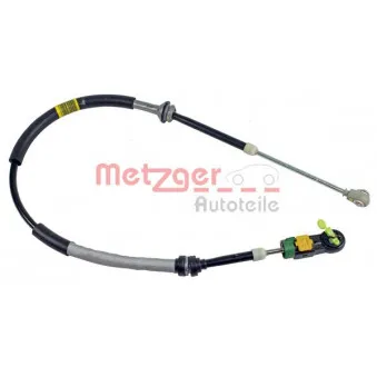 Tirette à câble, boîte de vitesse manuelle METZGER 3150116