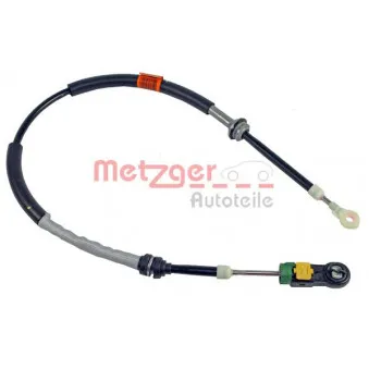 Tirette à câble, boîte de vitesse manuelle METZGER 3150118