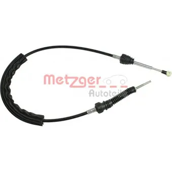 Tirette à câble, boîte de vitesse manuelle METZGER 3150133