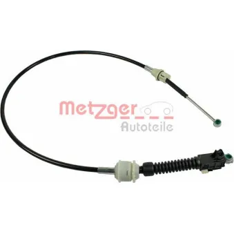 Tirette à câble, boîte de vitesse manuelle METZGER 3150139