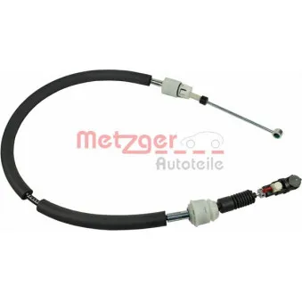 Tirette à câble, boîte de vitesse manuelle METZGER 3150141