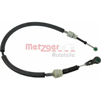 Tirette à câble, boîte de vitesse manuelle METZGER 3150142