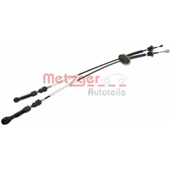 Tirette à câble, boîte de vitesse manuelle METZGER 3150146