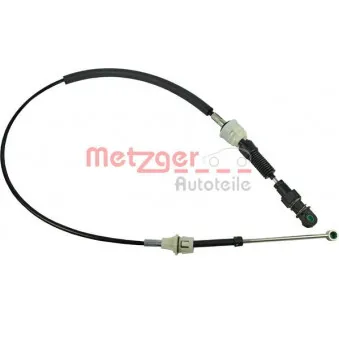 Tirette à câble, boîte de vitesse manuelle METZGER 3150152