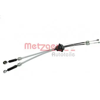 Tirette à câble, boîte de vitesse manuelle METZGER 3150155