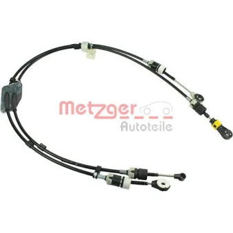 Tirette à câble, boîte de vitesse manuelle METZGER 3150167