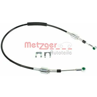 Tirette à câble, boîte de vitesse manuelle METZGER 3150168