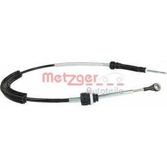Tirette à câble, boîte de vitesse manuelle METZGER 3150177