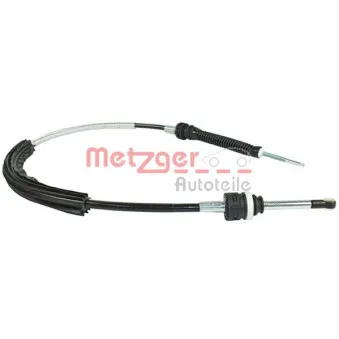 Tirette à câble, boîte de vitesse manuelle METZGER 3150178