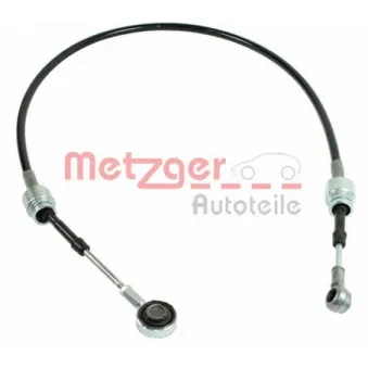 Tirette à câble, boîte de vitesse manuelle METZGER 3150184