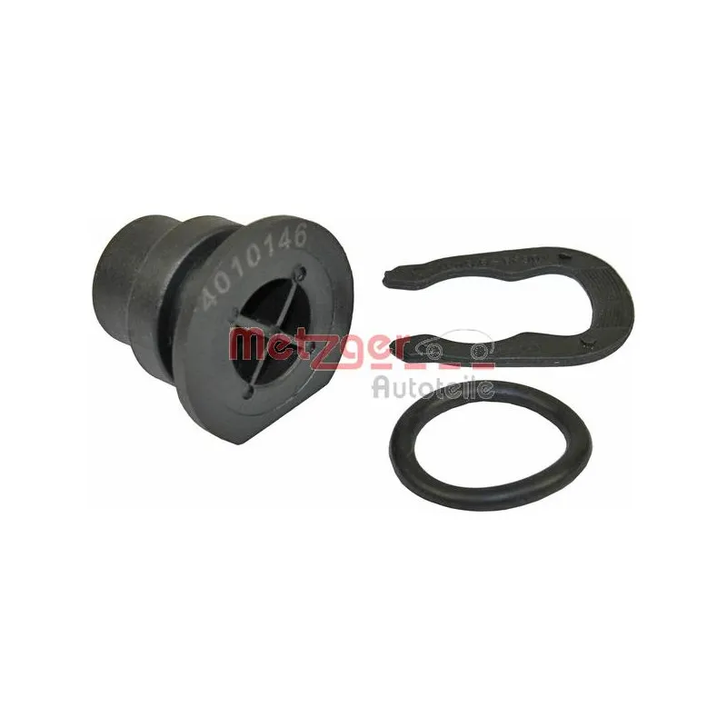 Bouchon,Bride de liquide de refroidissement METZGER 4010146