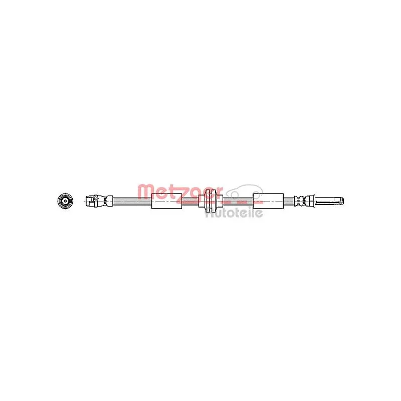 Flexible de frein METZGER 4110362