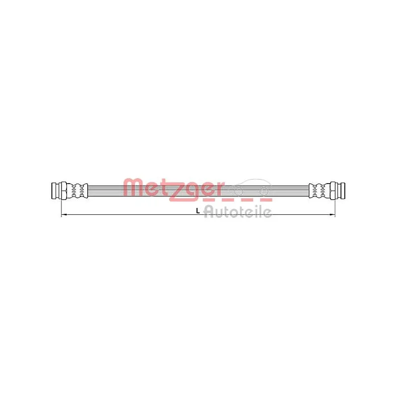Flexible de frein METZGER 4110614