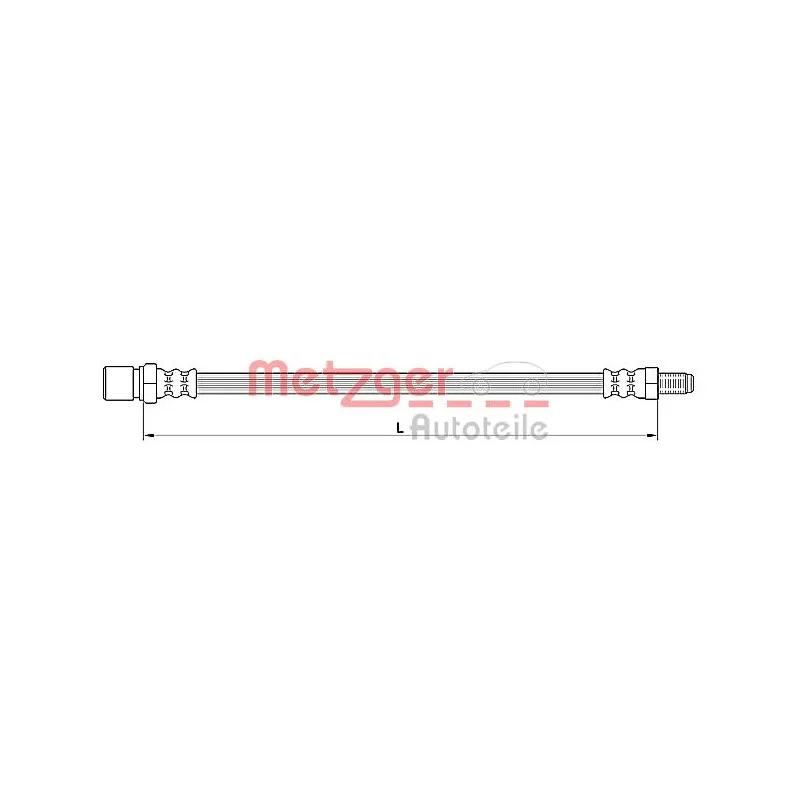 Flexible de frein METZGER 4110641