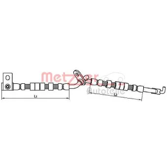 Flexible de frein METZGER