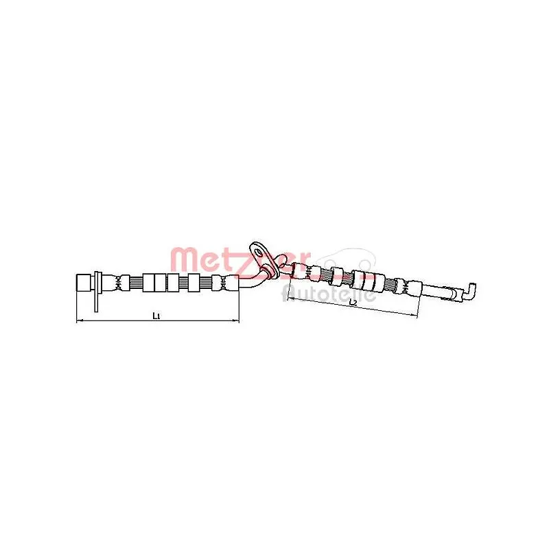 Flexible de frein METZGER 4110708