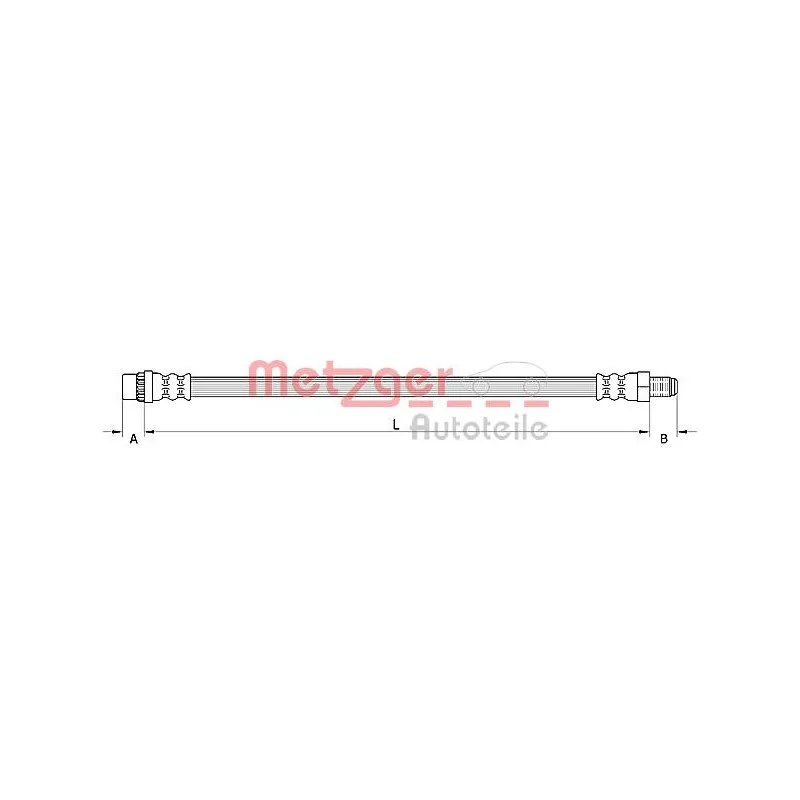 Flexible de frein METZGER 4110924