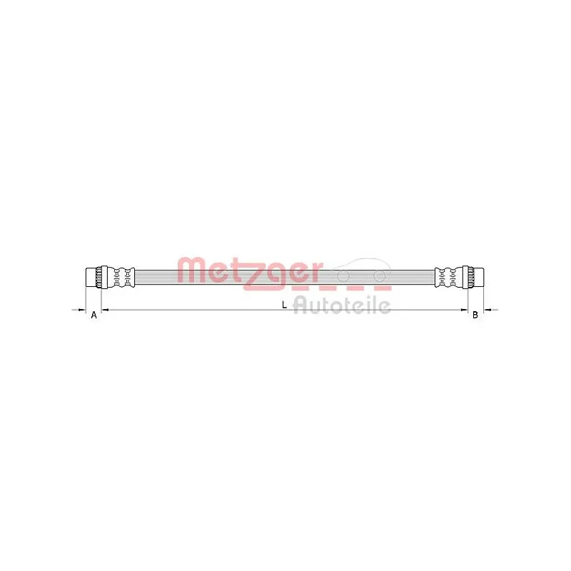 Flexible de frein METZGER 4111586