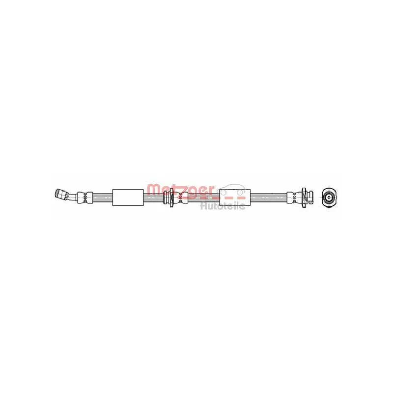 Flexible de frein METZGER 4112002