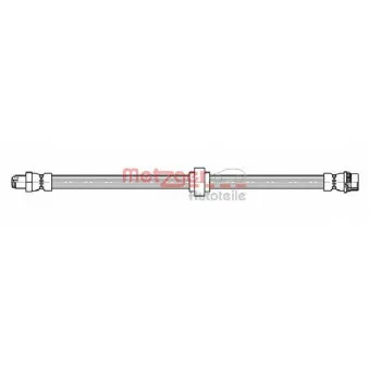 Flexible de frein METZGER 4112149