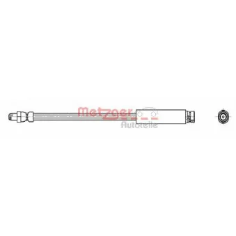 Flexible de frein METZGER 4112315