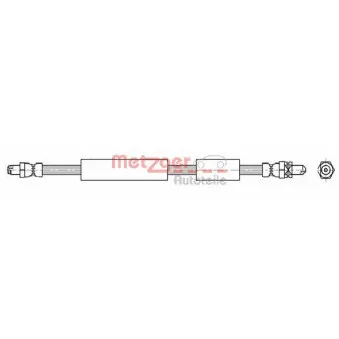 Flexible de frein METZGER
