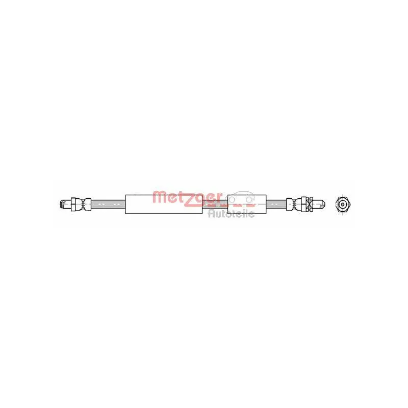 Flexible de frein METZGER 4112535