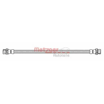 Flexible de frein METZGER