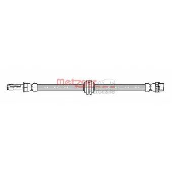Flexible de frein METZGER 4114072