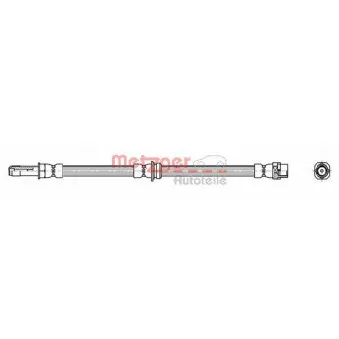 Flexible de frein METZGER 4114074