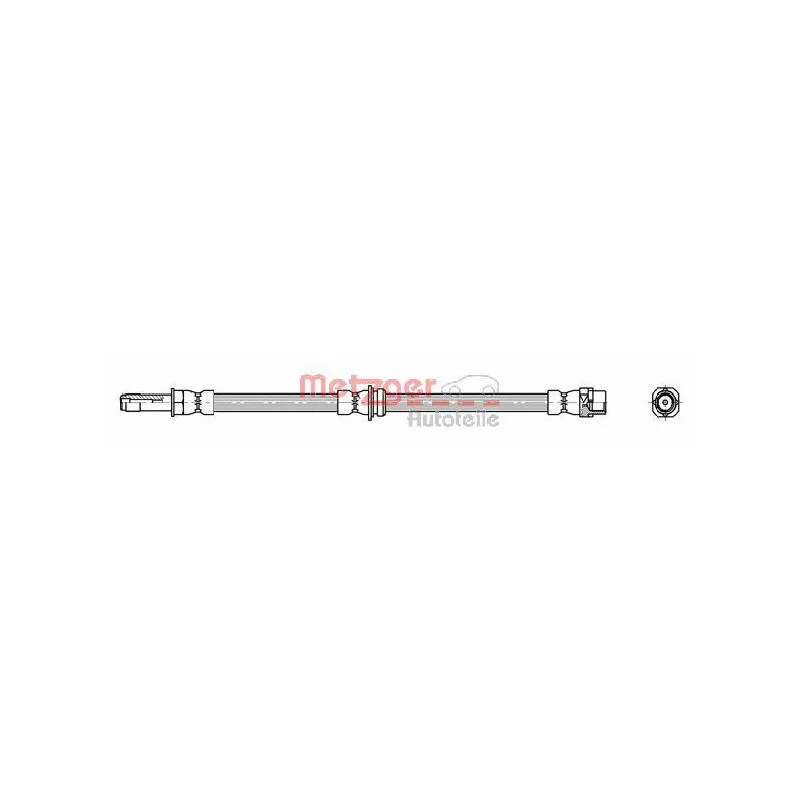Flexible de frein METZGER 4114074