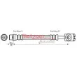 Flexible de frein METZGER 4116214 - Visuel 2