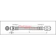 Flexible de frein METZGER 4116225 - Visuel 2
