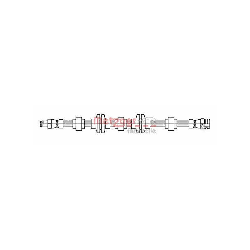 Flexible de frein METZGER 4118438