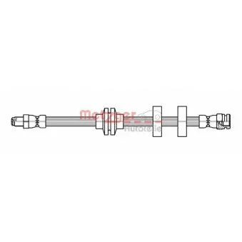 Flexible de frein METZGER 4118500