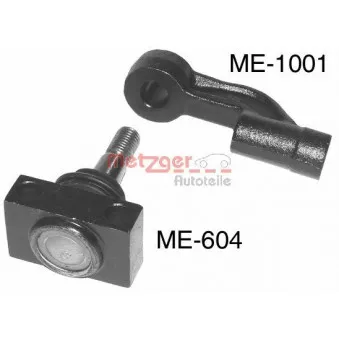Kit de réparation, rotule de barre de connexion avant METZGER 57023748