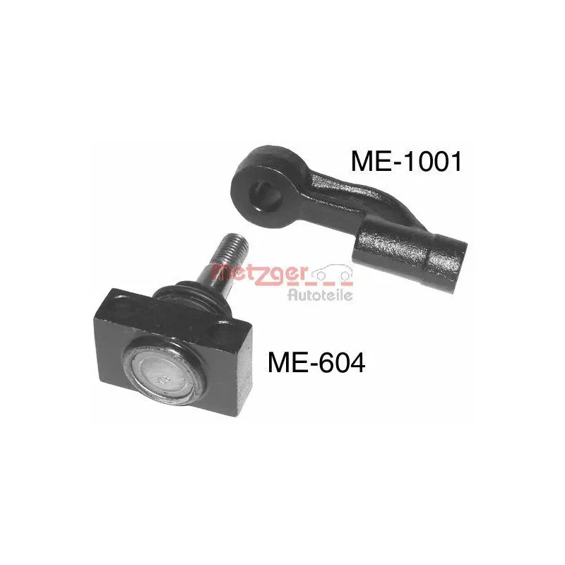 Kit de réparation, rotule de barre de connexion avant METZGER 57023748